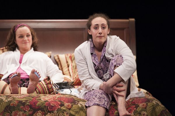 Emily Townley (Lucinda) and Shayna Blass (Charlotte) Photo