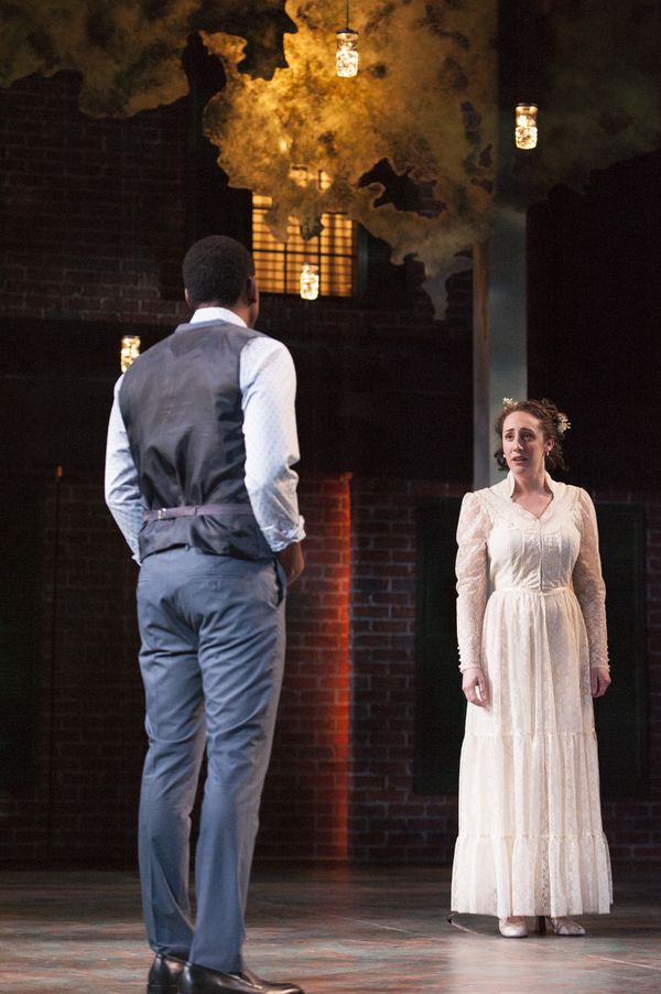 Xavier Scott Evans (Jonny) and Shayna Blass (Charlotte)  Photo