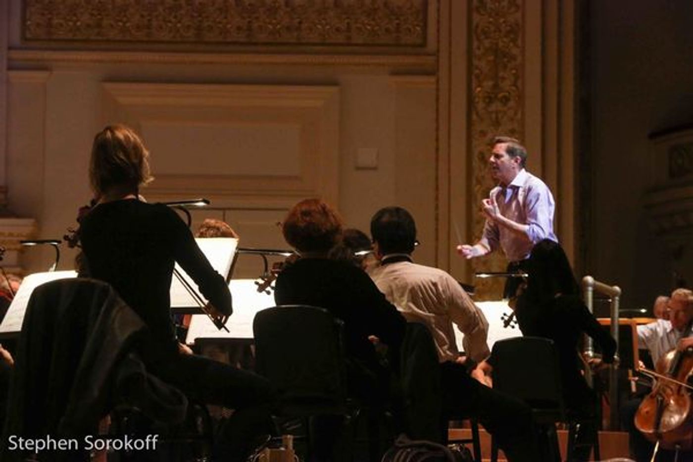 Photo Coverage: The New York Pops Rehearses for The Film Music of John Williams  Image