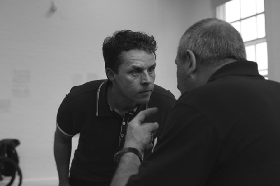 Photo Flash: BLUE ON BLUE Begins Tonight at the Tristan Bates Theatre Image