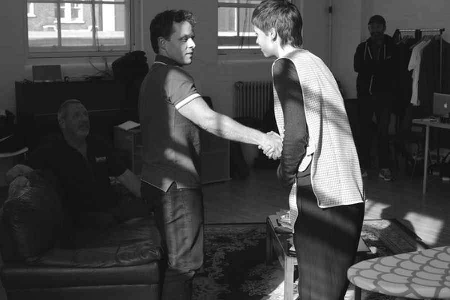 Photo Flash: BLUE ON BLUE Begins Tonight at the Tristan Bates Theatre Image