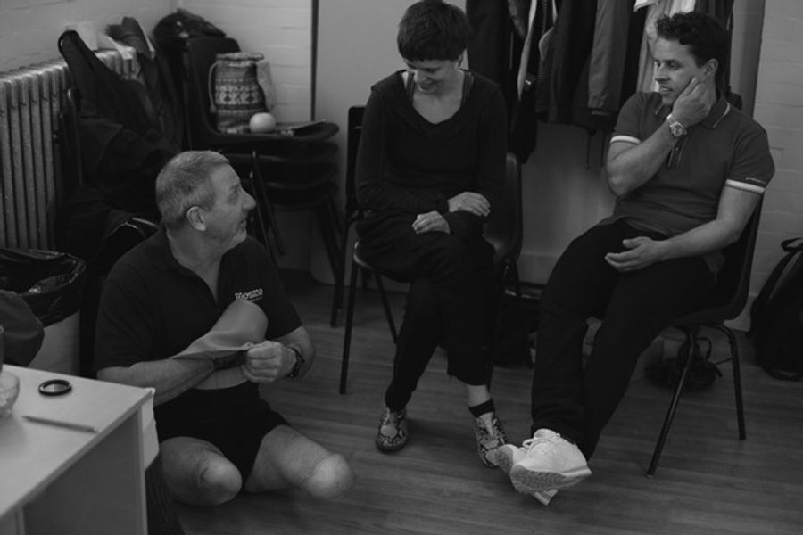 Photo Flash: BLUE ON BLUE Begins Tonight at the Tristan Bates Theatre Image