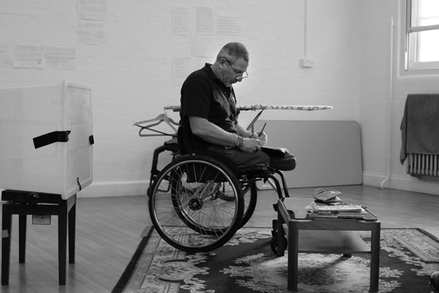 Photo Flash: In Rehearsal for BLUE ON BLUE at the Tristan Bates Theatre  Image