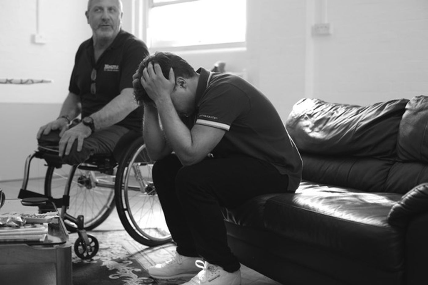 Photo Flash: In Rehearsal for BLUE ON BLUE at the Tristan Bates Theatre  Image