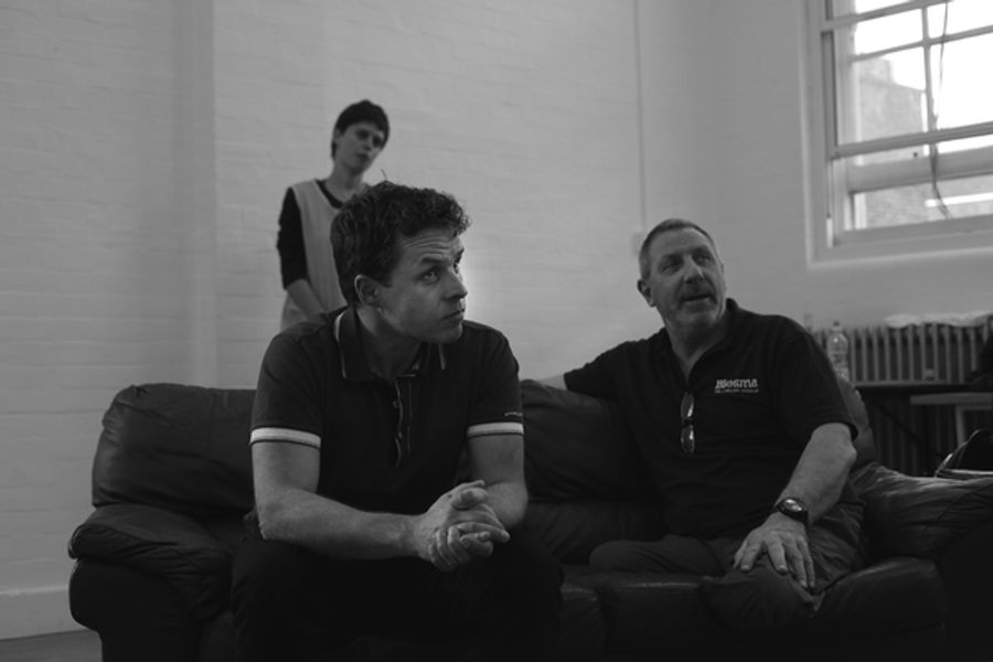 Photo Flash: BLUE ON BLUE Begins Tonight at the Tristan Bates Theatre Image