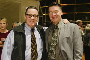 Cast members Richmond Hoxie and John Scherer @ BroadwayWorld Cast members Richmond Hoxie and John Scherer Photo