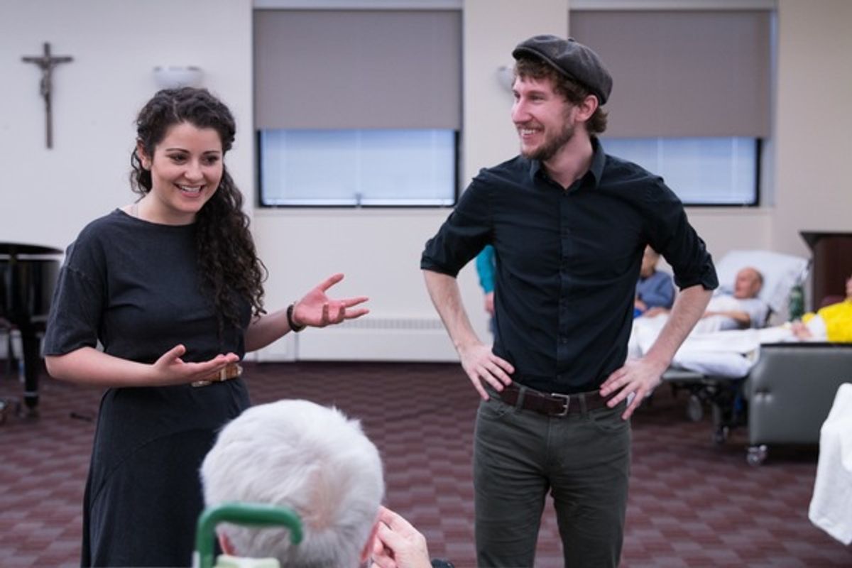 Tess Primack and Matt Moisey at 