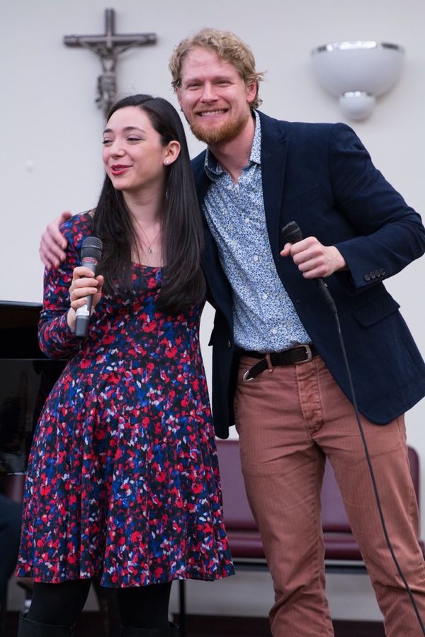 Photo Flash: Stars of FIDDLER ON THE ROOF Take Part in Sing For Your Seniors  Image