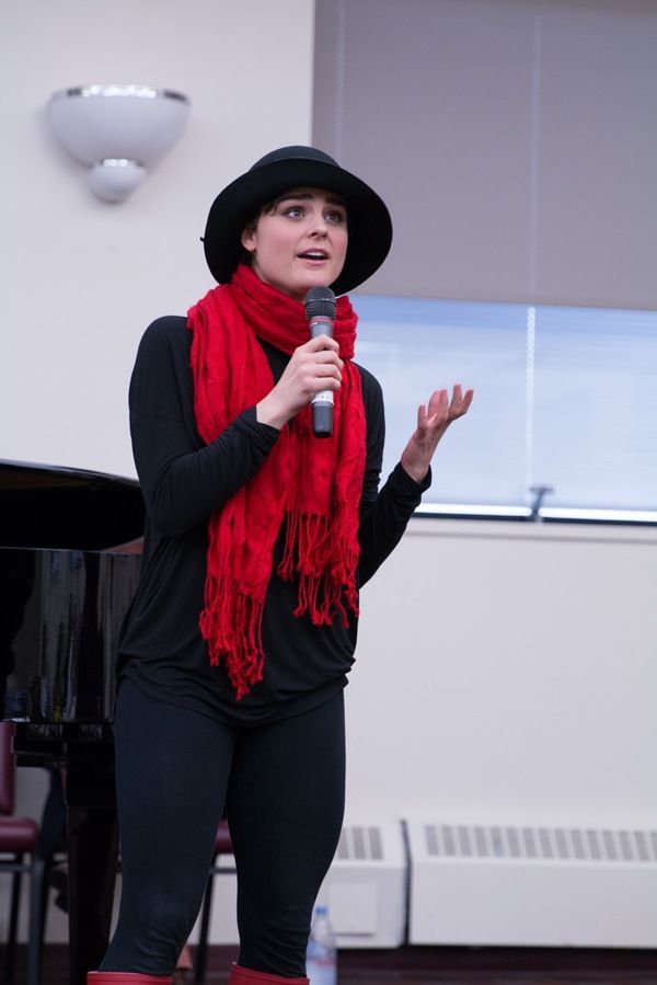Photo Flash: Stars of FIDDLER ON THE ROOF Take Part in Sing For Your Seniors  Image