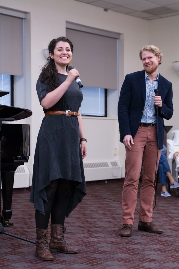 Photo Flash: Stars of FIDDLER ON THE ROOF Take Part in Sing For Your Seniors  Image