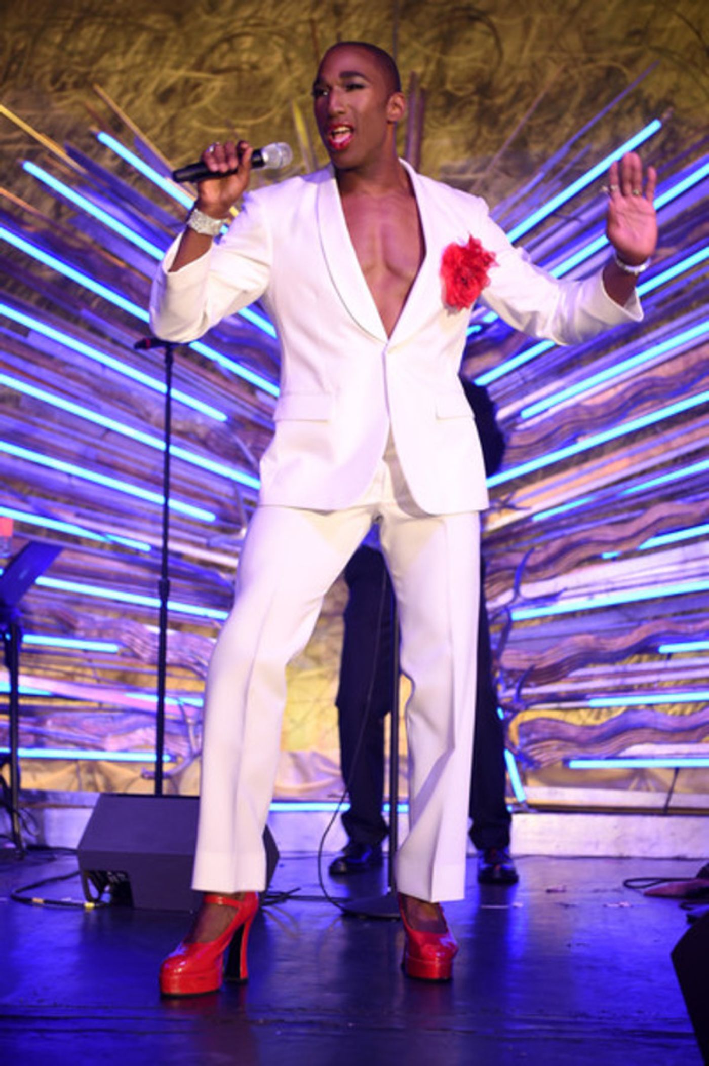 Photo Exclusive: 'MIGHTY REAL' Cast Performs at Naomi Campbell's Book Launch Party  Image