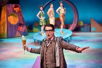 Jacob Valleroy as Gerald (Elephant), Kimmi Johnson as a Squirrelle, Austin Ryan Hunt  Photo