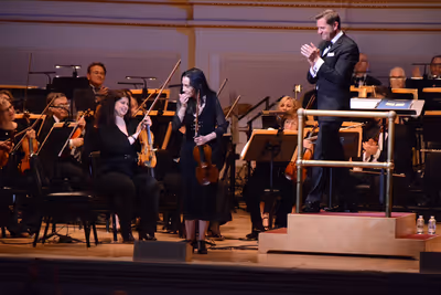 Cenovia Cummins, Steven Reineke and The New York Pops Photo