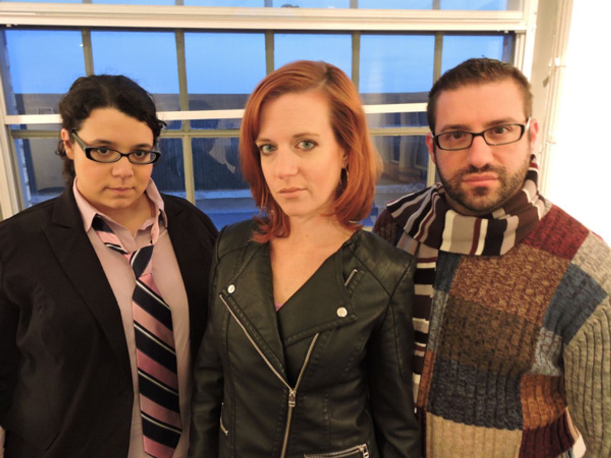 Stephanie Lourenco, Jennifer Silverman, Chris Manetakis at 