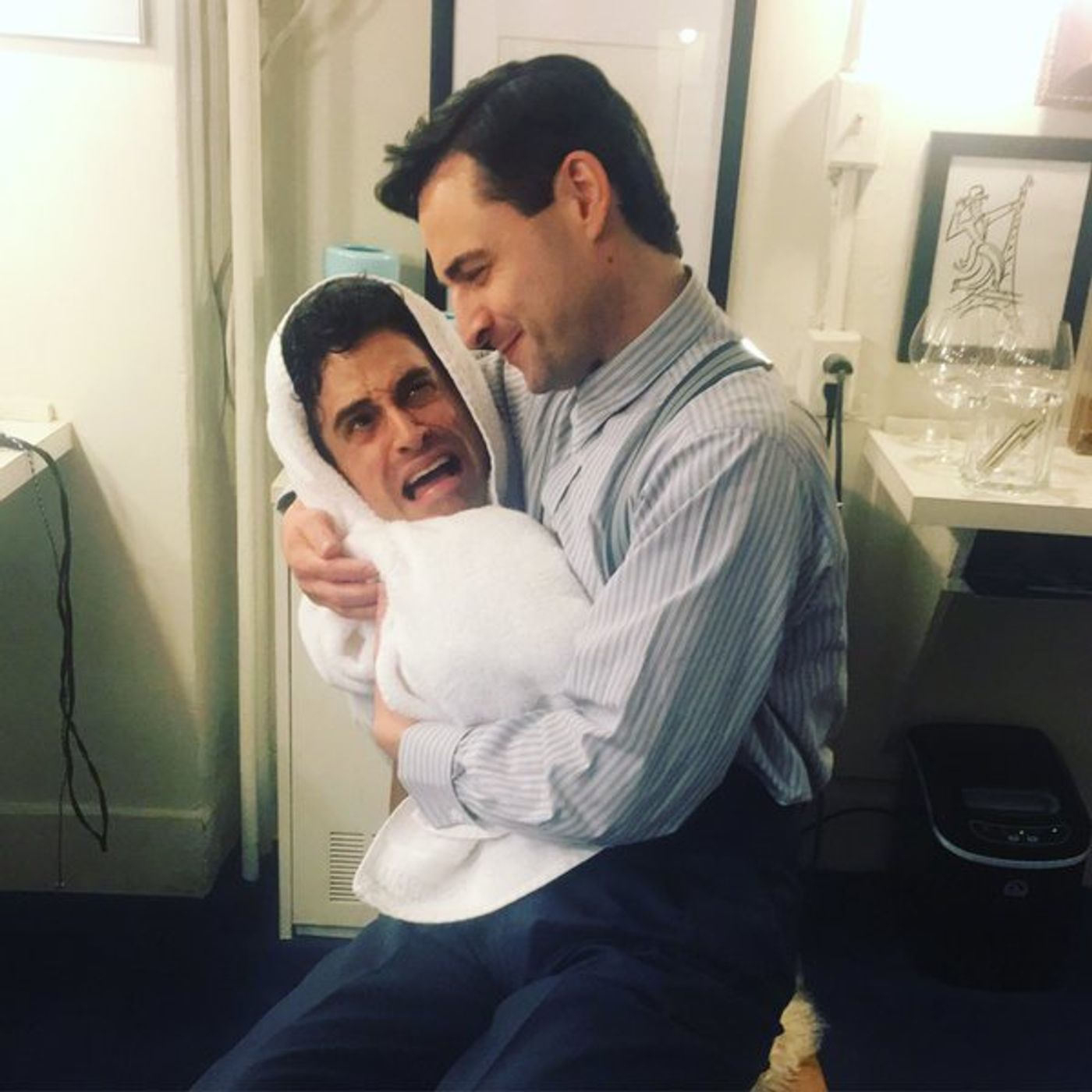 Photo Flash: DISASTER, AMERICAN PSYCHO, and More Take Saturday Intermission Pics!  Image