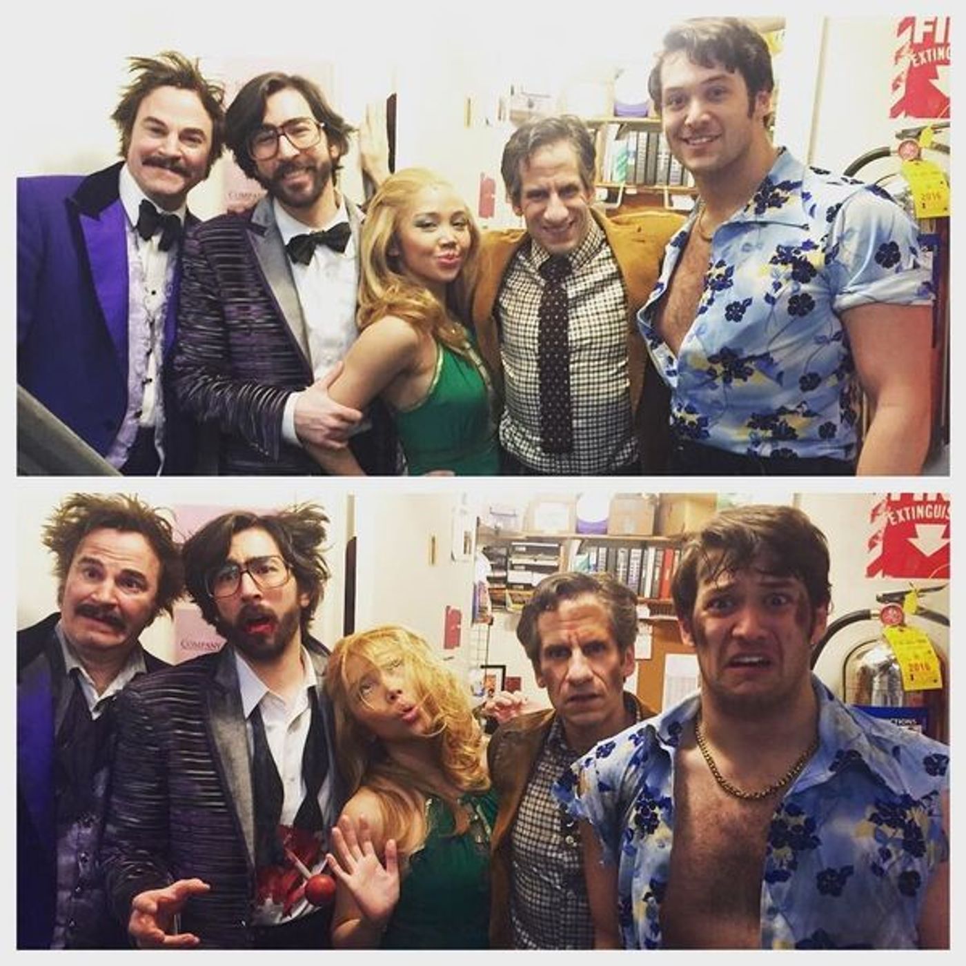 Photo Flash: DISASTER, AMERICAN PSYCHO, and More Take Saturday Intermission Pics!  Image