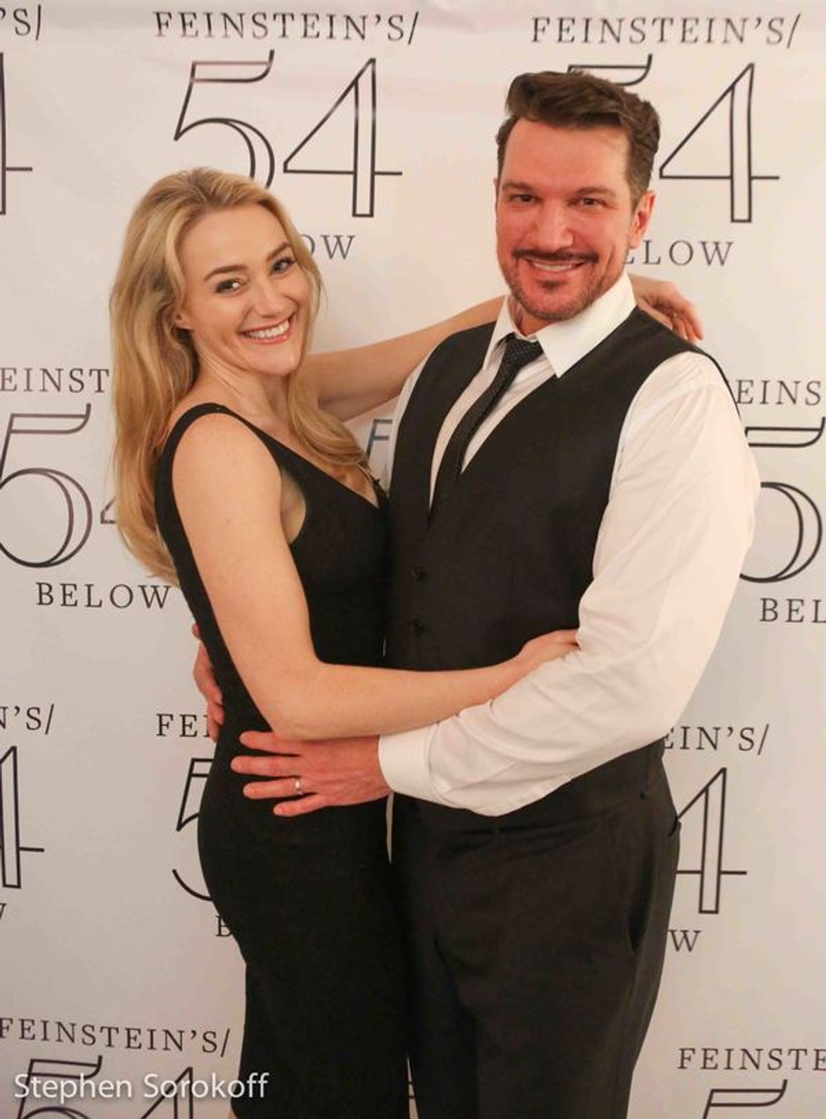 Betsy Wolfe & Paulo Szot at 