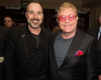 David Furnish and Elton John Photo