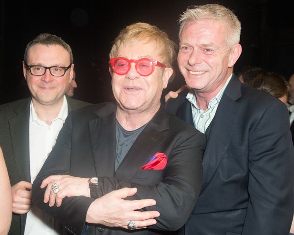Lee Hall, Elton John, and Stephen Daldry Photo