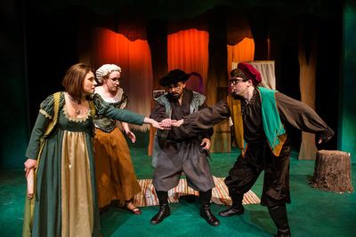 Emily Marsh, Amber A. Gibson, Steven Soto, and Mahlon Raoufi Photo
