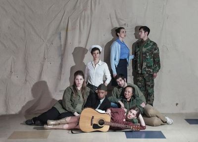 Whitney Masters, Maren Rosenberg, & Erick Rivera (Middle, Left to Right) Ivory Stahly Photo