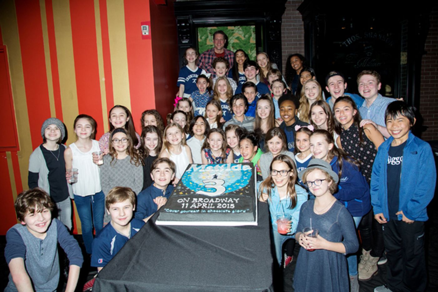 Photo Coverage: The Maggots of MATILDA Celebrate 3 Years on Broadway!  Image