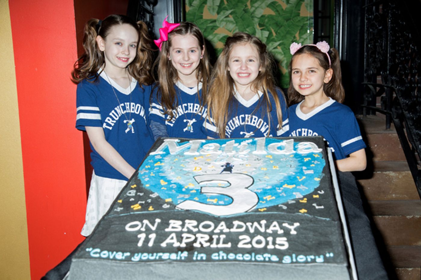 Photo Coverage: The Maggots of MATILDA Celebrate 3 Years on Broadway!  Image
