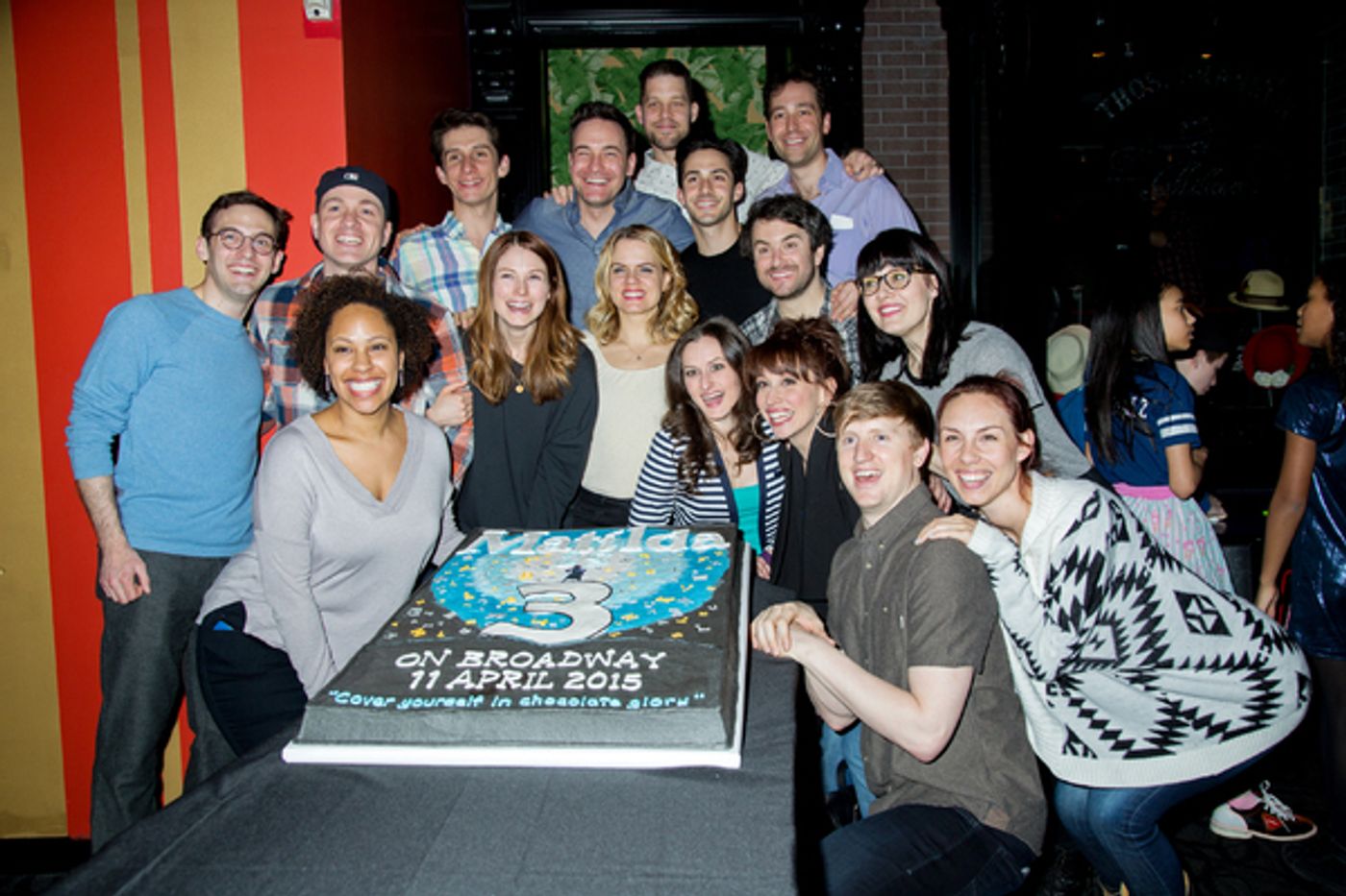 Photo Coverage: The Maggots of MATILDA Celebrate 3 Years on Broadway!  Image