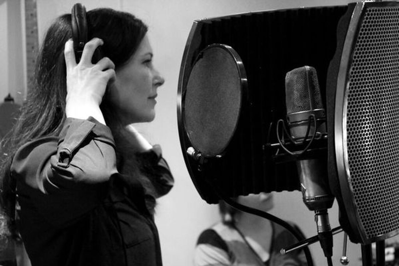 Photo Coverage: Atherton, Gabrielle, Quentin, Pitt-Pulford In The Studio - MS SONG CYCLE!  Image
