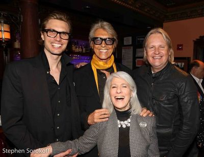 Tobias Larson, Tommy Tune, Peter Glebo, Jamie deRoy Photo
