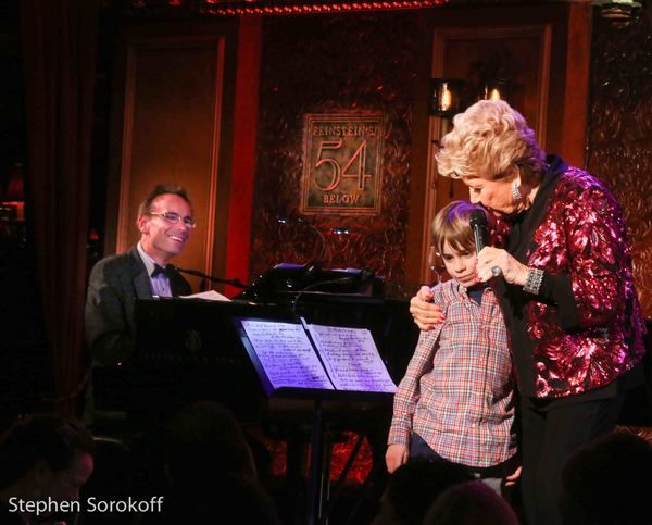 Tedd Firth, Brandon Firth, Marilyn Maye Photo