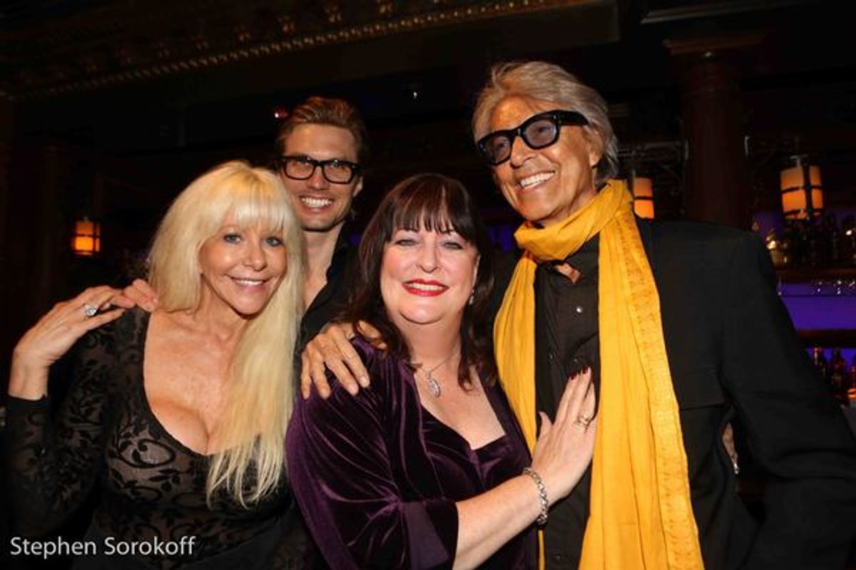Sunny Sessa, Tobias Larson, Ann Hampton Callaway, Tommy Tune at 