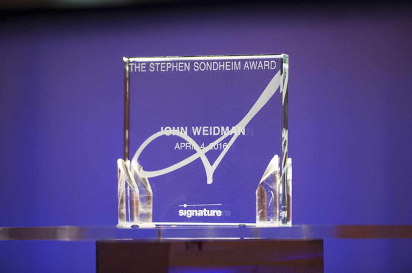 Photo Flash: Michael Cerveris, Karen Ziemba & More Honor Librettist John Weidman at Signature's Sondheim Gala  Image