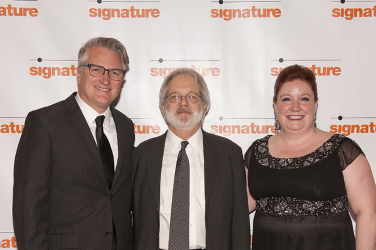 Eric Schaeffer, John Weidman and Maggie Boland at 