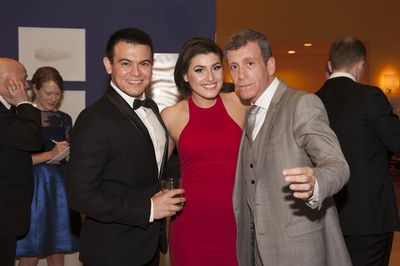 â€“ Christopher Mueller, Maria Rizzo, and Bobby Smith  Photo