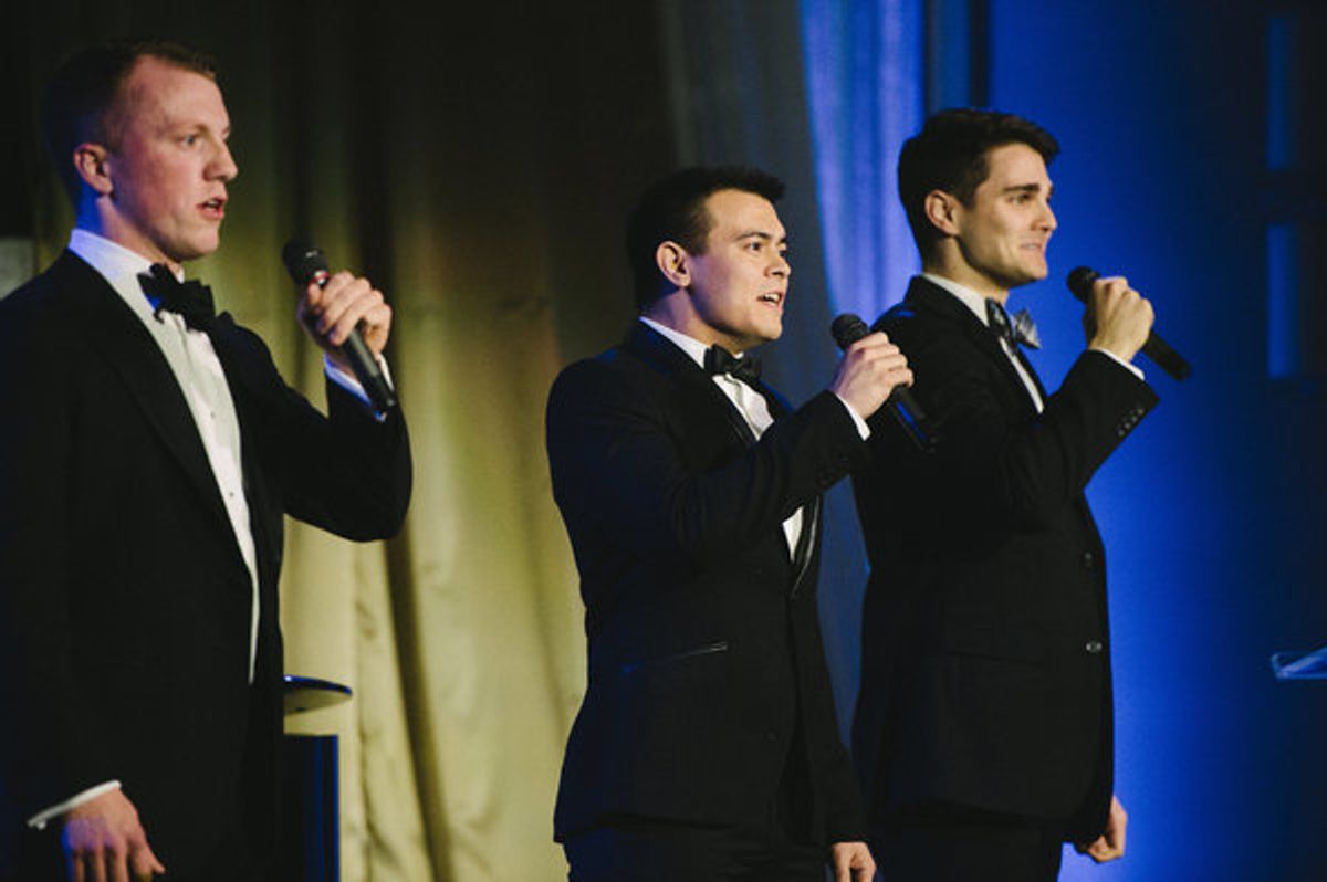 â€“ Paul Scanlan, Christopher Mueller and Austin Colby  at 