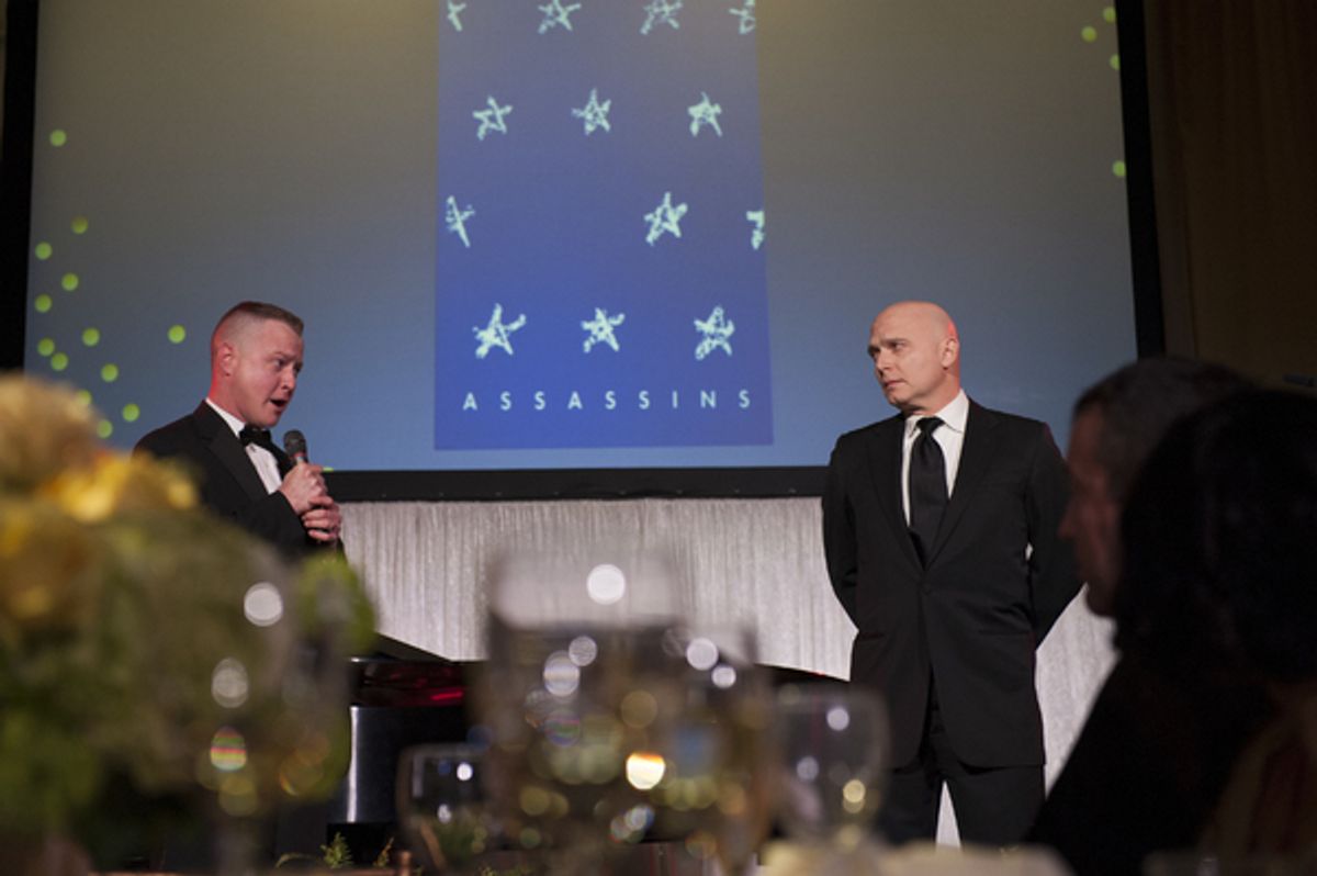 Stephen Gregory Smith and Michael Cerveris  at 