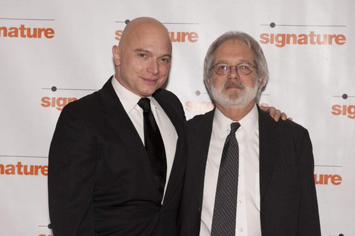 John Weidman and Michael Cerveris  at 