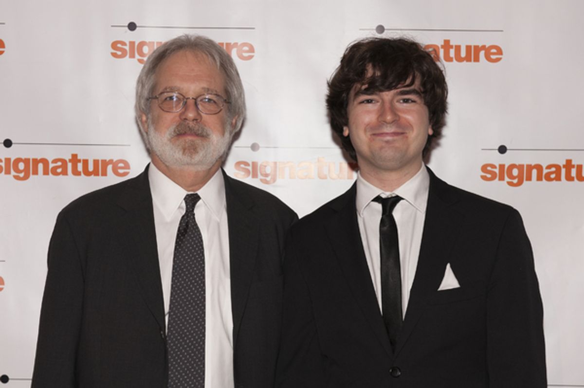 John Weidman and Young Artist Citation Recipient William Yanesh  at 