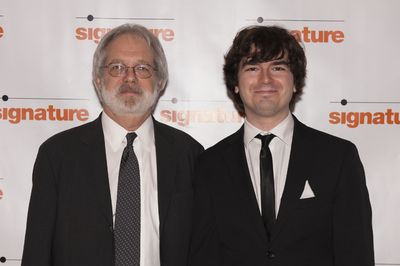 John Weidman and Young Artist Citation Recipient William Yanesh  Photo