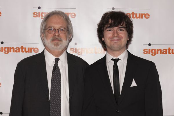 John Weidman and Young Artist Citation Recipient William Yanesh  Photo