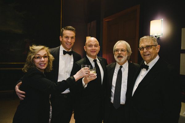 Marsha Norman, Claybourne Elder, Michael Cerveris, John Weidman and Richard Maltby Jr Photo