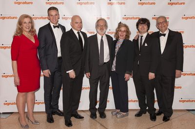 Donna Migliaccio, Claybourne Elder, Michael Cerveris, John Weidman, Marsha Norman, Wi Photo