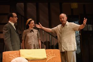 Ben Deery, Rebecca Oldfield and Mark Womack @ BroadwayWorld Ben Deery, Rebecca Oldfield and Mark Womack Photo