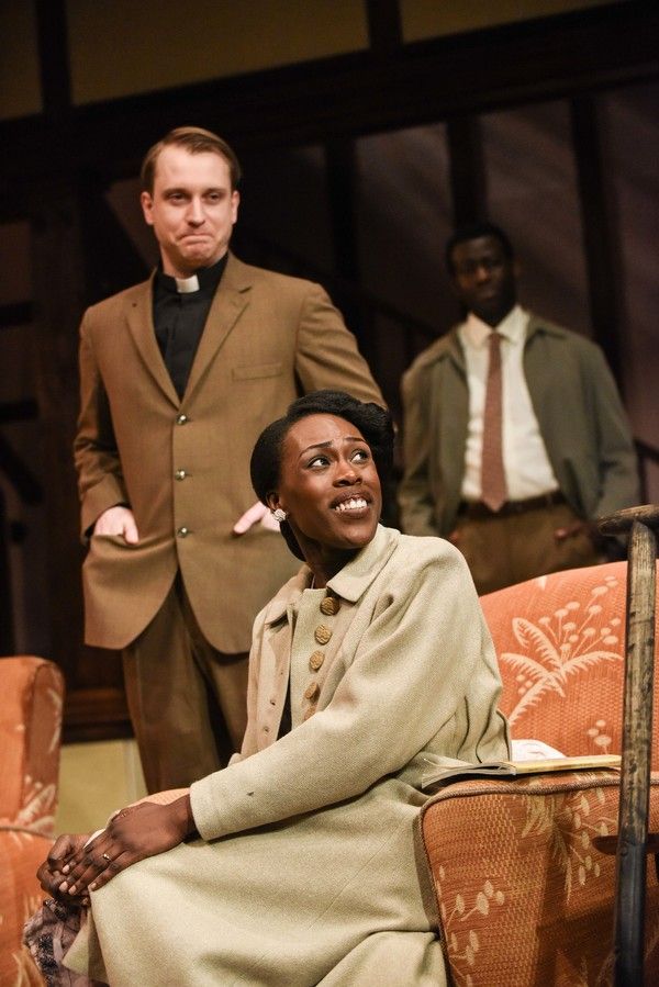 Gloria Onitiri, William Troughton and Wole Sawyerr  Photo