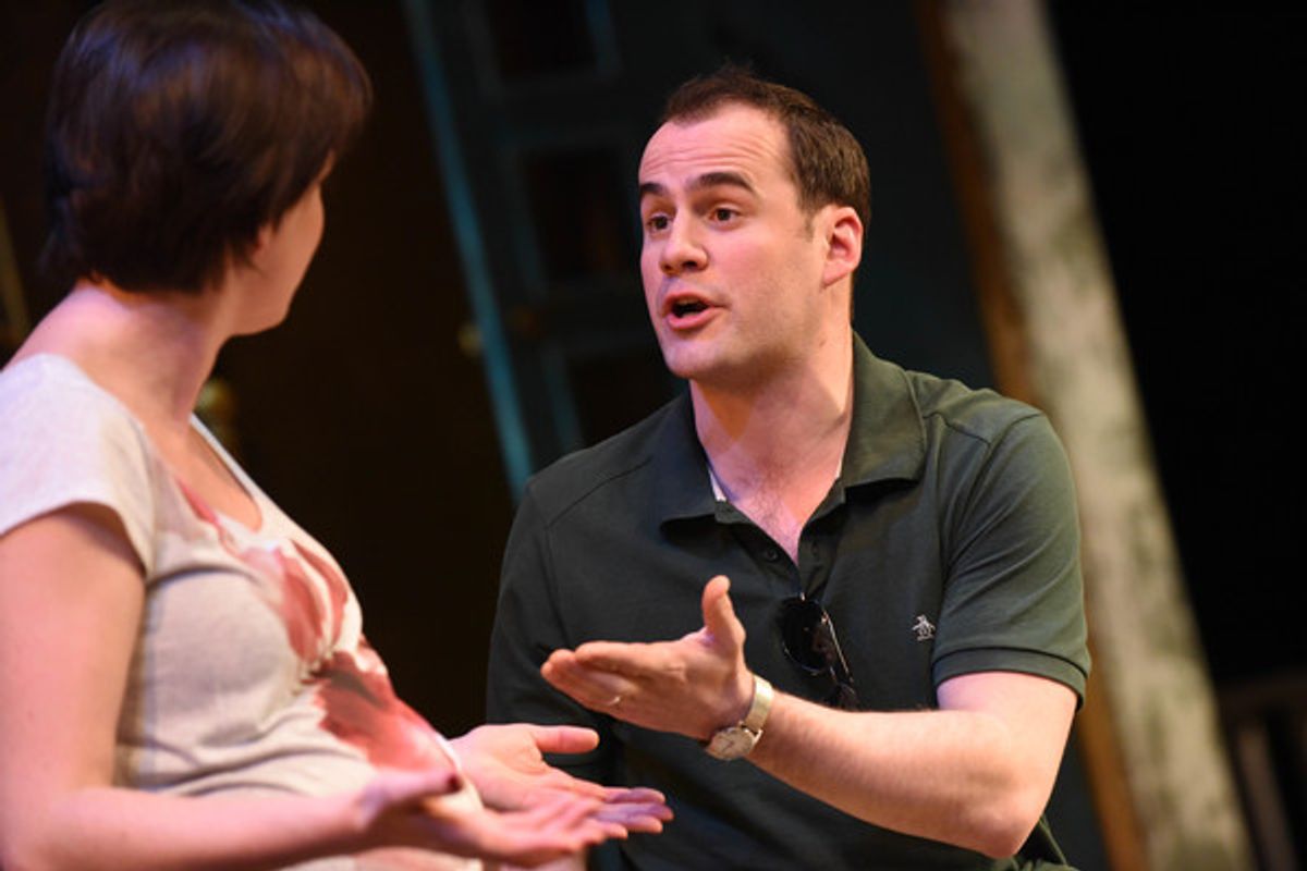 Rebecca Oldfield and Ben Deery at 