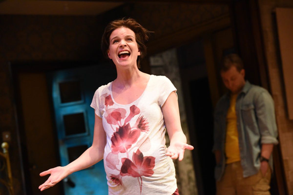 Rebecca Oldfield and William Troughton at 