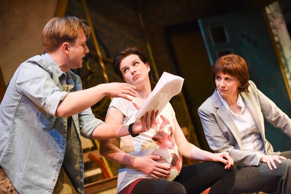 William Troughton, Rebecca Oldfield and Rebecca Manley Photo