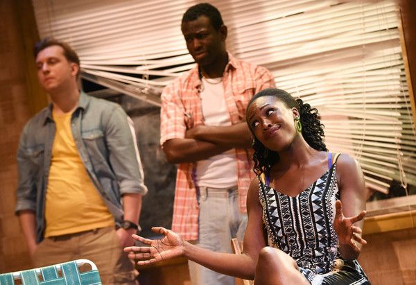 William Troughton, Wole Sawyerr and Gloria Onitiri Photo