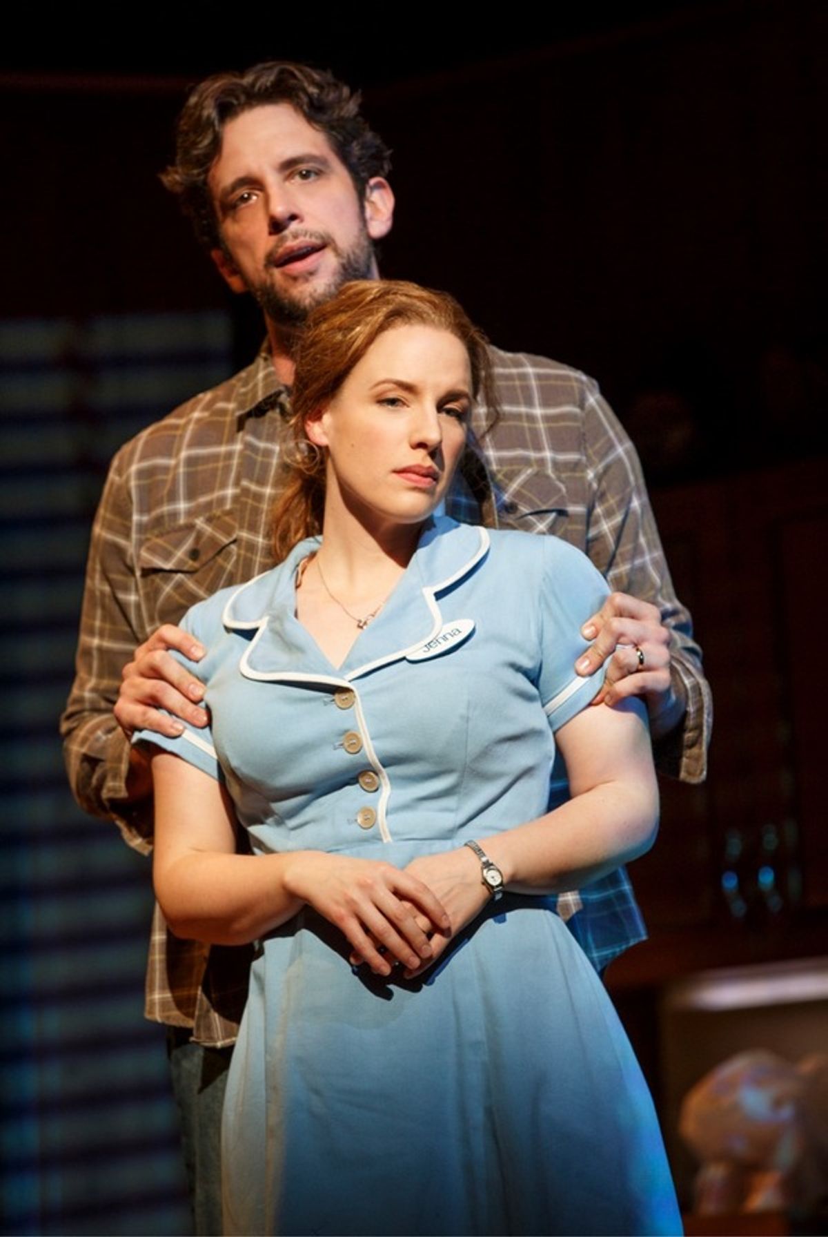 Nick Cordero and Jessie Mueller at 